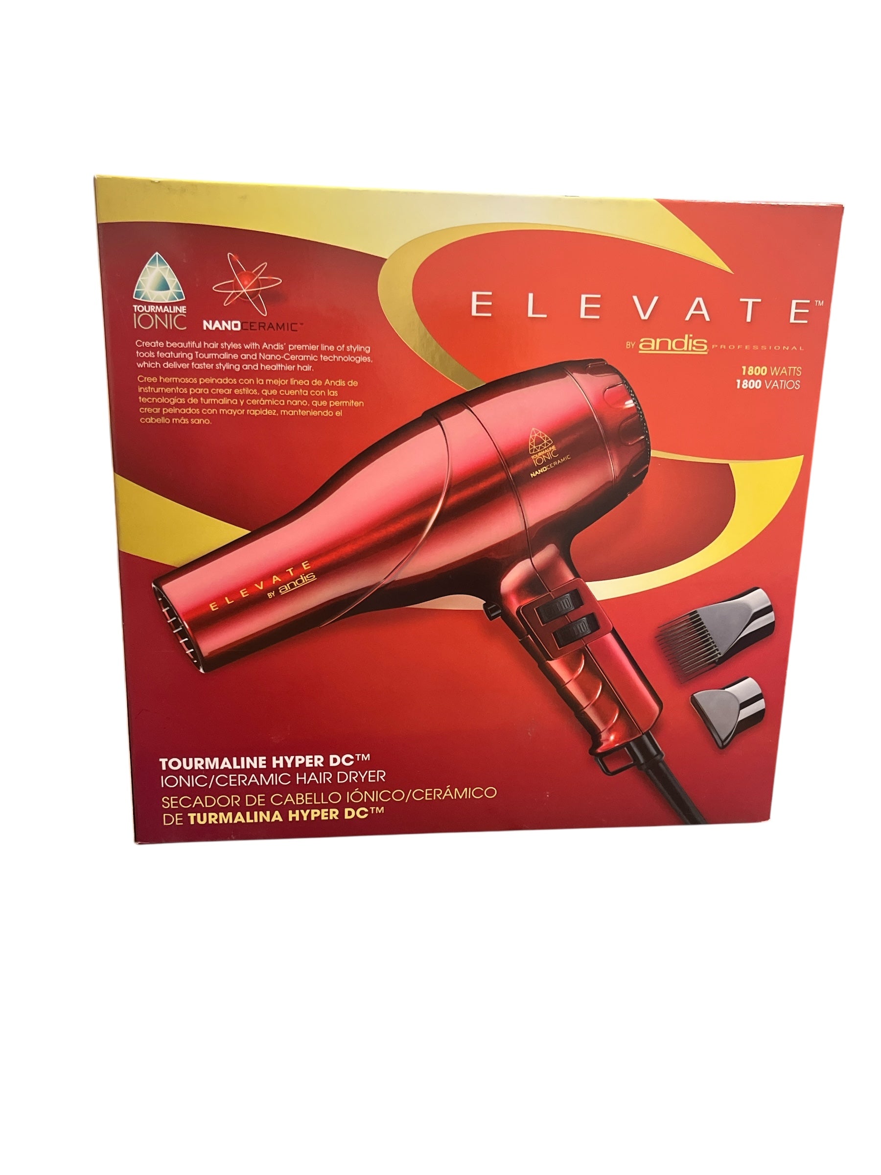 ANDIS ELEVATE DRYER TOURMALINE HYPER DC